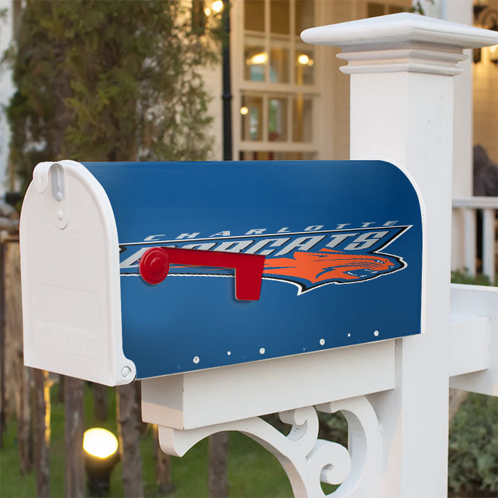 Charlotte Bobcats Magnetic Mailbox Cover 18" X 21" Outdoor Decor