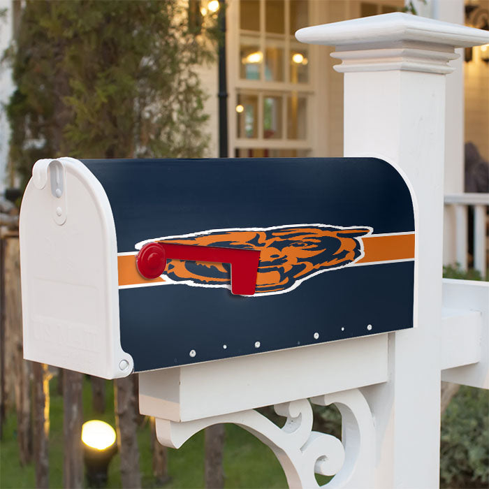 Chicago Bear Magnetic Mailbox Cover 18" X 21" Outdoor Decor