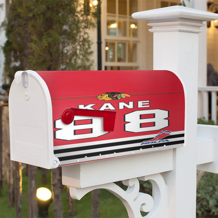 Chicago Blackhawks Kane Jersey Magnetic Mailbox Cover 18" X 21" Outdoor Decor