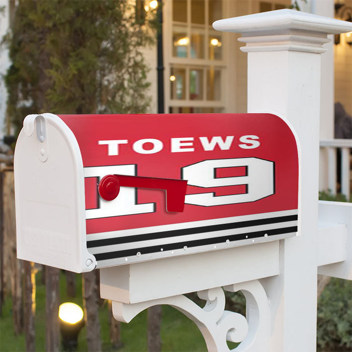 Chicago Blackhawks Toews Jersey Magnetic Mailbox Cover 18" X 21" Outdoor Decor
