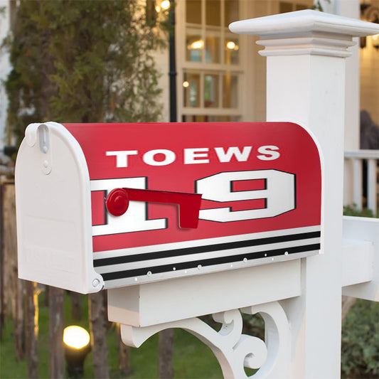 Chicago Blackhawks Toews Jersey Magnetic Mailbox Cover 18" X 21" Outdoor Decor