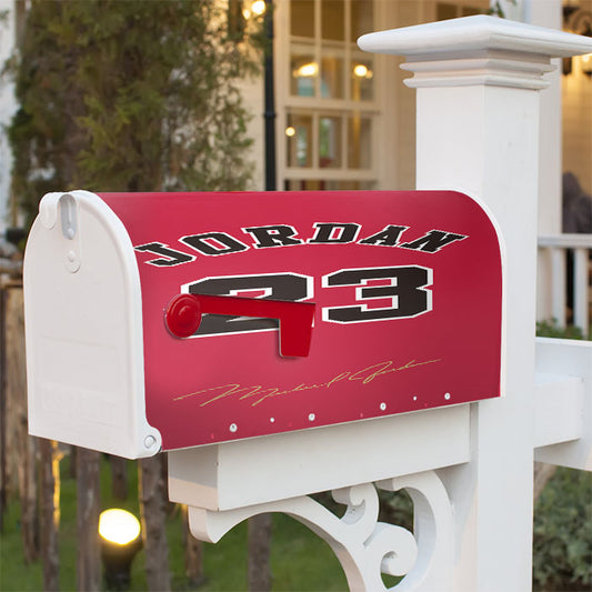 Chicago Bulls Jordan Magnetic Mailbox Cover 18" X 21" Outdoor Decor