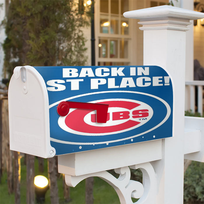 Chicago Cubs 1St Place For Magnetic Mailbox Cover 18" X 21" Outdoor Decor