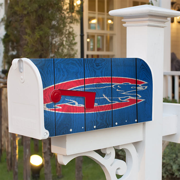Chicago Cubs Home Baseball Magnetic Mailbox Cover 18" X 21" Outdoor Decor