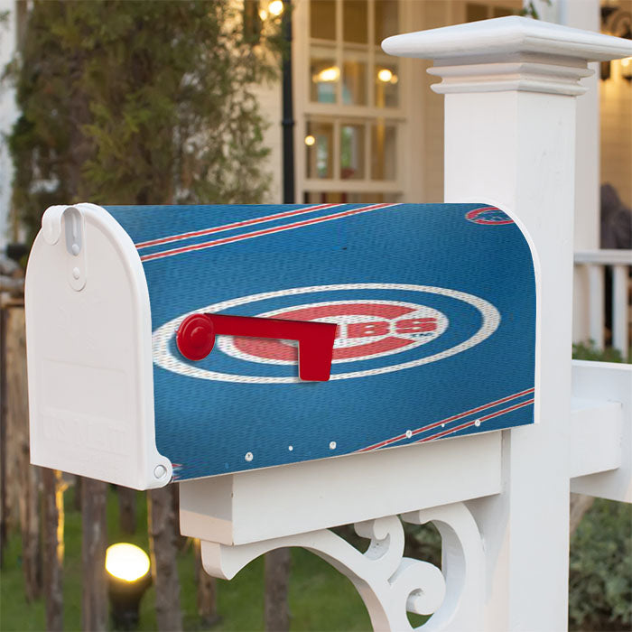 Chicago Cubs Logo 2 Magnetic Mailbox Cover 18" X 21" Outdoor Decor
