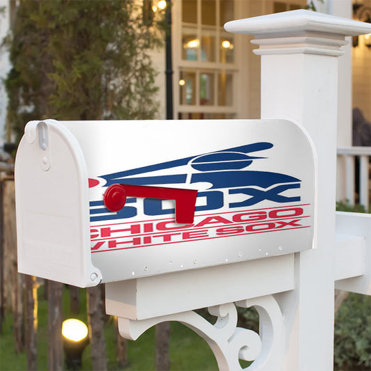 Chicago White Sox 3 Magnetic Mailbox Cover 18" X 21" Outdoor Decor