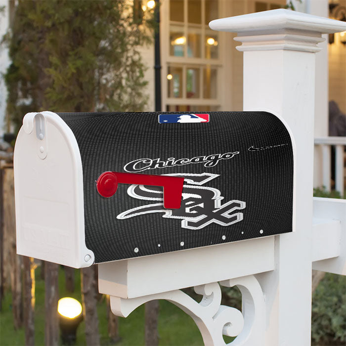Chicago White Sox New Mlb Magnetic Mailbox Cover 18" X 21" Outdoor Decor
