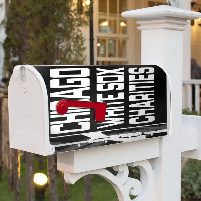 Chicago White Sox Portait Magnetic Mailbox Cover 18" X 21" Outdoor Decor