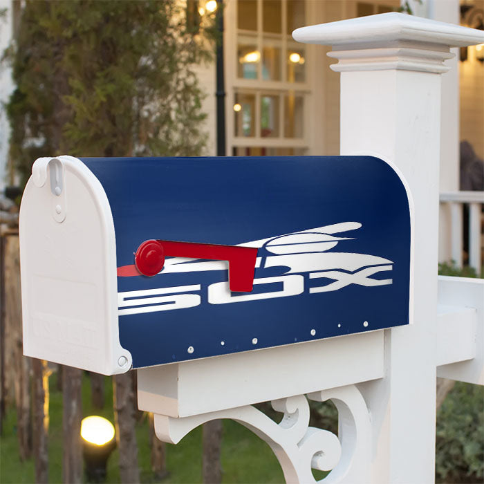 Chicago White Sox Rz 2 Magnetic Mailbox Cover 18" X 21" Outdoor Decor