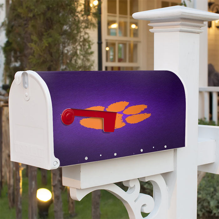 Clemson Tigers Magnetic Mailbox Cover 18" X 21" Outdoor Decor