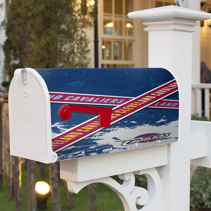 Cleveland Cavaliers Logo Magnetic Mailbox Cover 18" X 21" Outdoor Decor