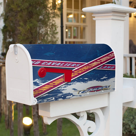 Cleveland Cavaliers Logo Magnetic Mailbox Cover 18" X 21" Outdoor Decor