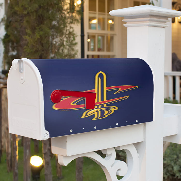 Cleveland Cavaliers Logo Sword Magnetic Mailbox Cover 18" X 21" Outdoor Decor