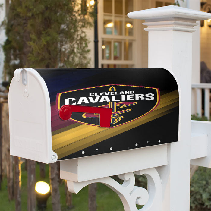 Cleveland Cavaliers Logo Wallpaper Magnetic Mailbox Cover 18" X 21" Outdoor Decor