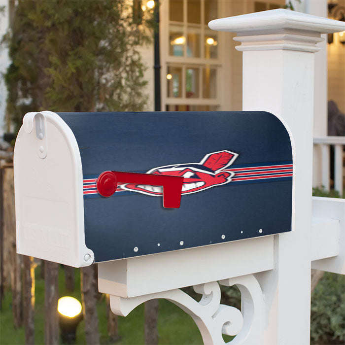 Cleveland Indians 2 Magnetic Mailbox Cover 18" X 21" Outdoor Decor