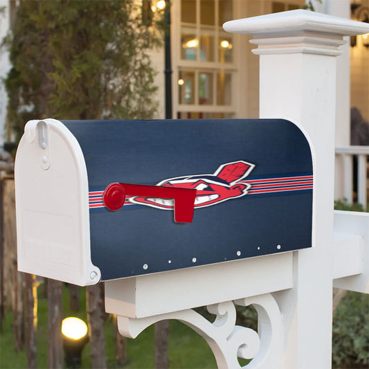 Cleveland Indians 2 Magnetic Mailbox Cover 18" X 21" Outdoor Decor