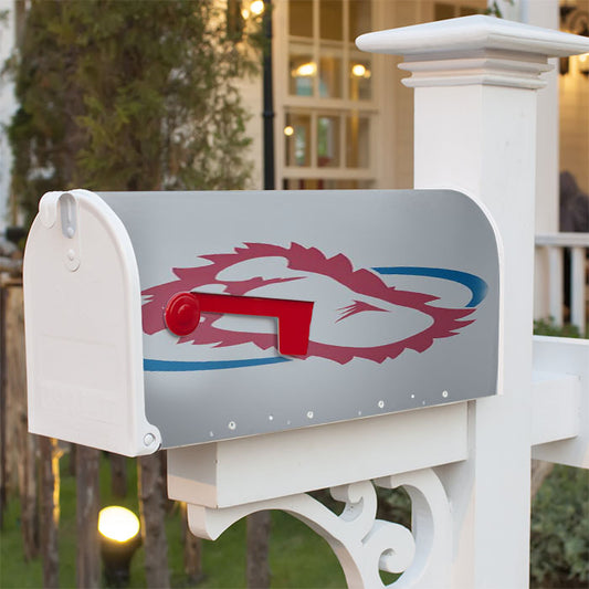 Colorado Avalanche Magnetic Mailbox Cover 18" X 21" Outdoor Decor