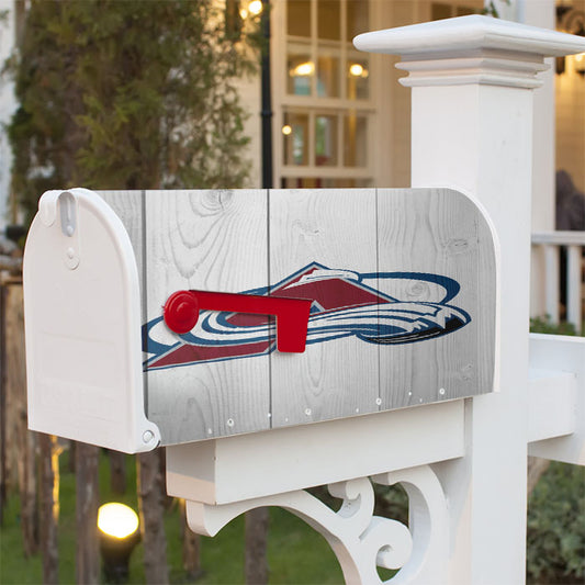 Colorado Avalanche Nhl Logo Magnetic Mailbox Cover 18" X 21" Outdoor Decor