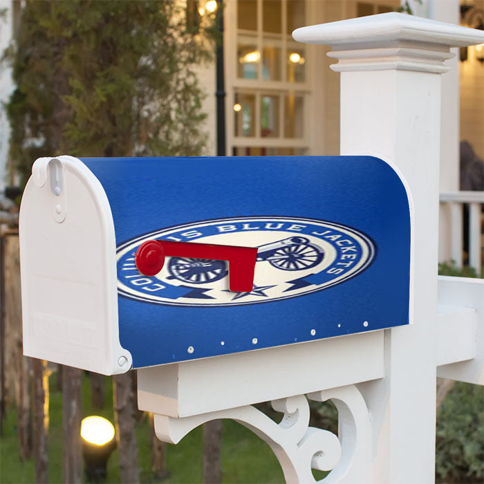 Columbus Blue Jackets Magnetic Mailbox Cover 18" X 21" Outdoor Decor