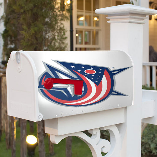 Columbus Blue Jackets Hockey1 Magnetic Mailbox Cover 18" X 21" Outdoor Decor