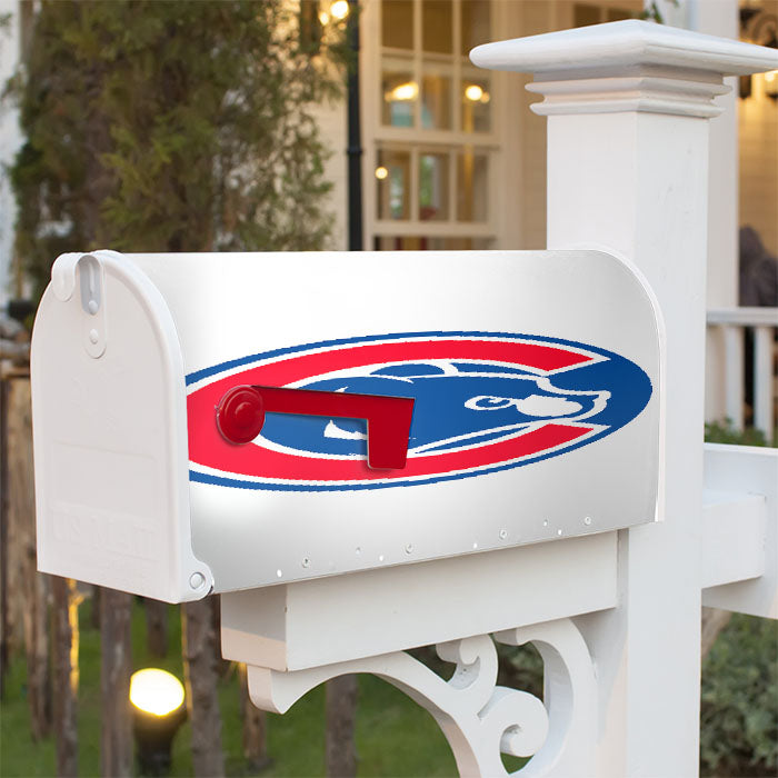 Cubs Chicago Baseball Team Logo Magnetic Mailbox Cover 18" X 21" Outdoor Decor