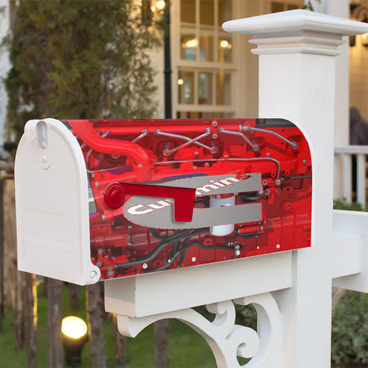Cummins 6 Magnetic Mailbox Cover 18" X 21" Outdoor Decor