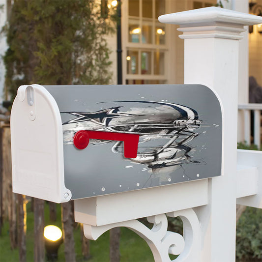 Dallas Cowboy Stuff Magnetic Mailbox Cover 18" X 21" Outdoor Decor