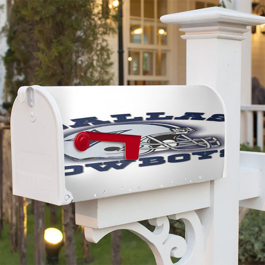 Dallas Cowboys Classic Logo Magnetic Mailbox Cover 18" X 21" Outdoor Decor