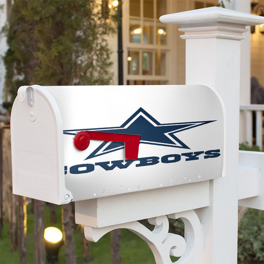 Dallas Cowboys Football Logo Magnetic Mailbox Cover 18" X 21" Outdoor Decor