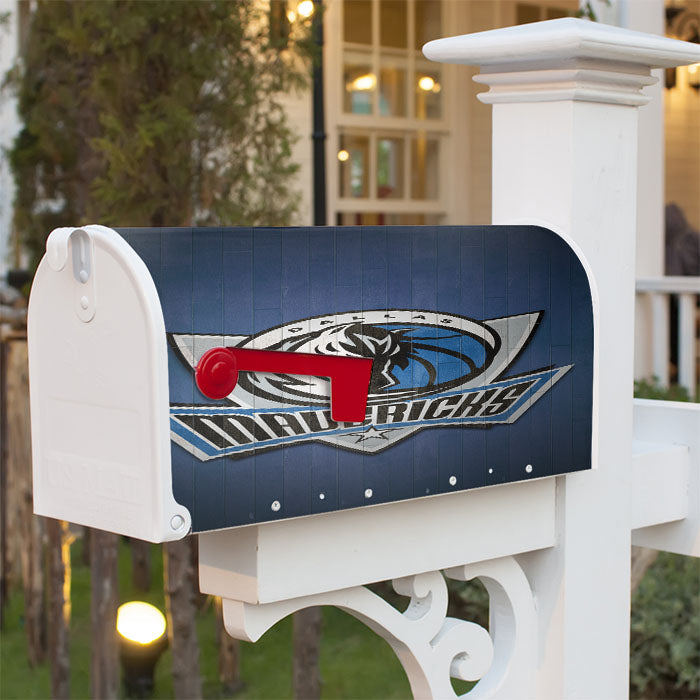 Dallas Mavericks Magnetic Mailbox Cover 18" X 21" Outdoor Decor