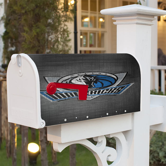 Dallas Mavericks Basketball Team Logo Magnetic Mailbox Cover 18" X 21" Outdoor Decor