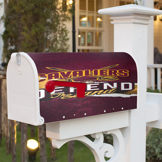 Defend The Land Cavaliers Playoff Magnetic Mailbox Cover 18" X 21" Outdoor Decor