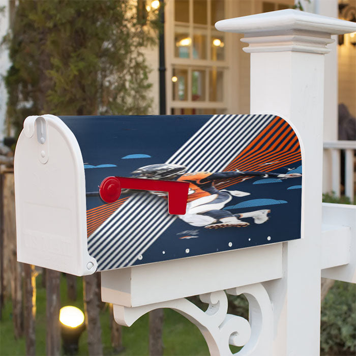 Denver Broncos Von Miller Magnetic Mailbox Cover 18" X 21" Outdoor Decor