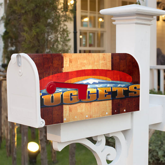 Denver Nuggets Colorado Magnetic Mailbox Cover 18" X 21" Outdoor Decor