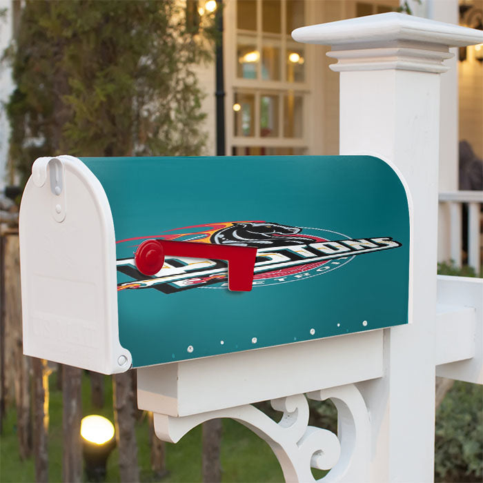 Detroit Pistons Logo Basketball Magnetic Mailbox Cover 18" X 21" Outdoor Decor