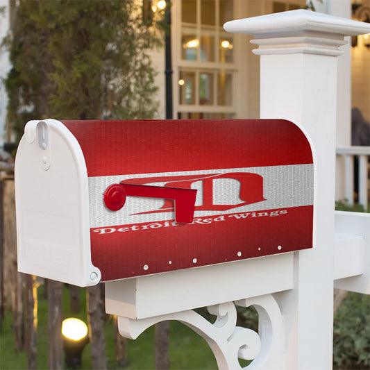Detroit Red Wings 2 Magnetic Mailbox Cover 18" X 21" Outdoor Decor