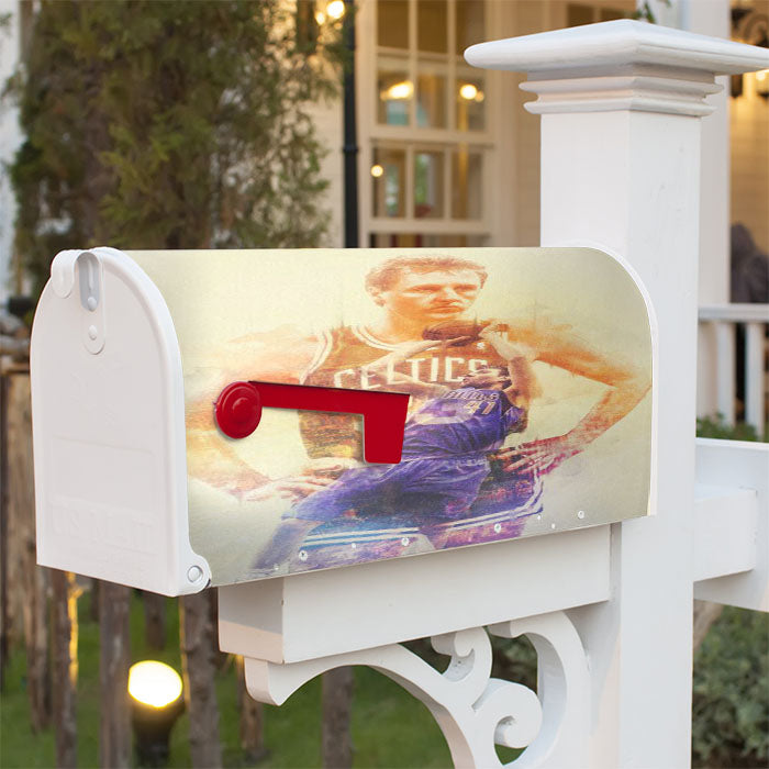 Dirk Nowitzki Celtics Nba Magnetic Mailbox Cover 18" X 21" Outdoor Decor