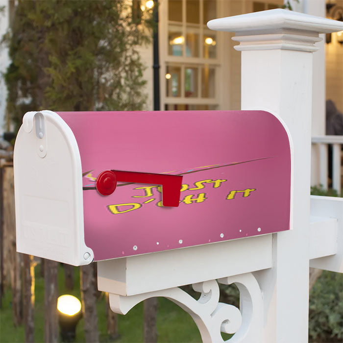 Donut Nike Just D'Oh It Magnetic Mailbox Cover 18" X 21" Outdoor Decor