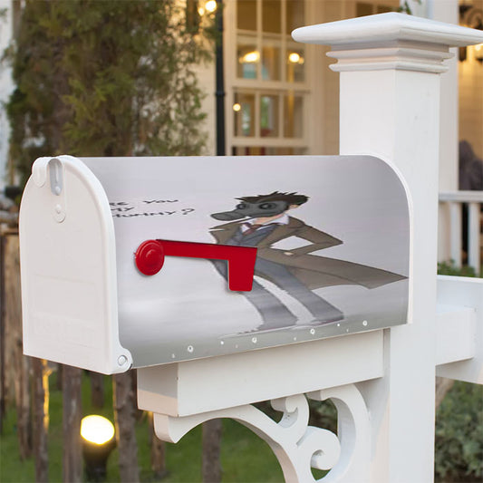 Dr Who Mummy Magnetic Mailbox Cover 18" X 21" Outdoor Decor