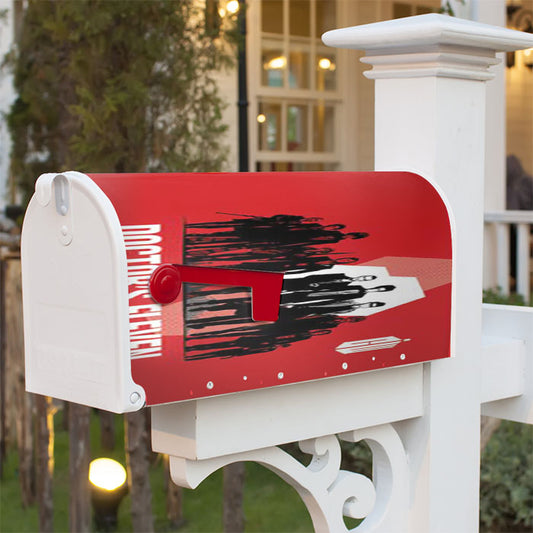 Dr Who Ocean'S Eleven Magnetic Mailbox Cover 18" X 21" Outdoor Decor