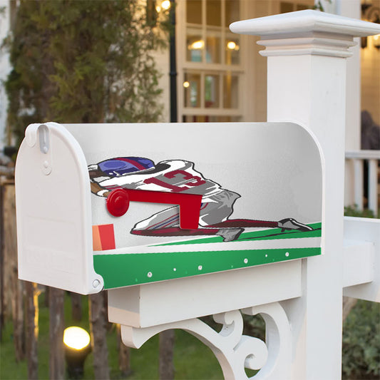 End Zone Odell Beckham Jr Catch Magnetic Mailbox Cover 18" X 21" Outdoor Decor