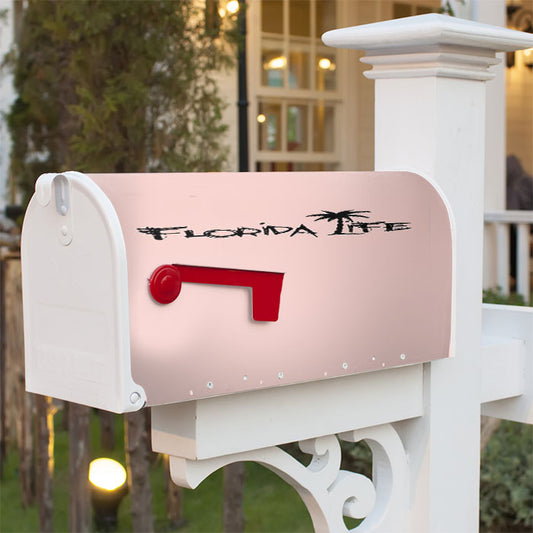 Florida Grown Life Palm Tree Beach Magnetic Mailbox Cover 18" X 21" Outdoor Decor