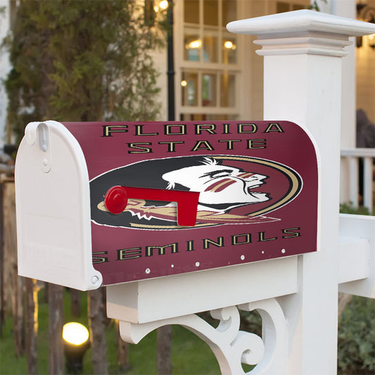 Florida State Fsu Football 3 Magnetic Mailbox Cover 18" X 21" Outdoor Decor