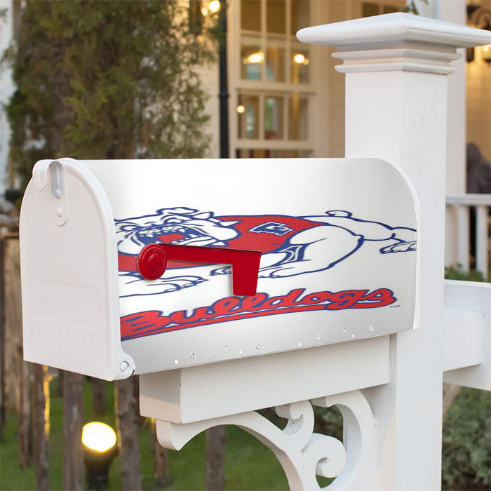 Fresno State Bulldogs Logo Magnetic Mailbox Cover 18" X 21" Outdoor Decor