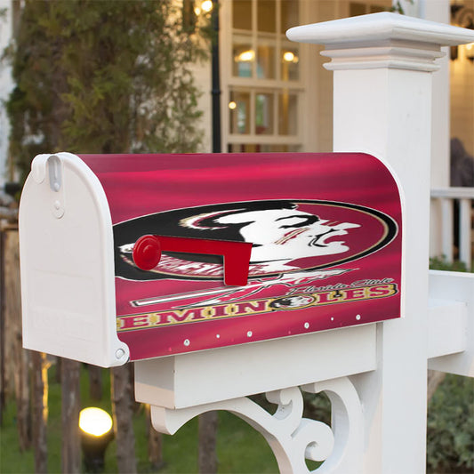 Fsu Cloth Ripple Magnetic Mailbox Cover 18" X 21" Outdoor Decor
