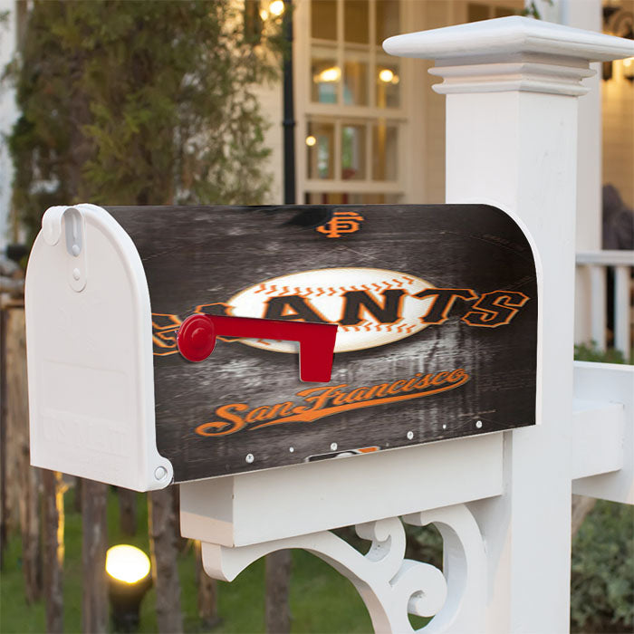 Giants San Francisco Magnetic Mailbox Cover 18" X 21" Outdoor Decor