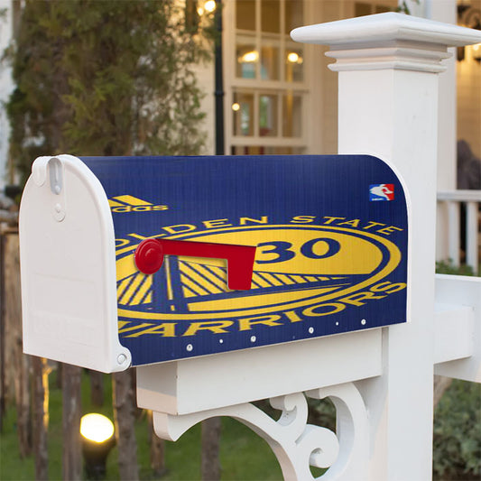 Golden State Warriors 30 Magnetic Mailbox Cover 18" X 21" Outdoor Decor