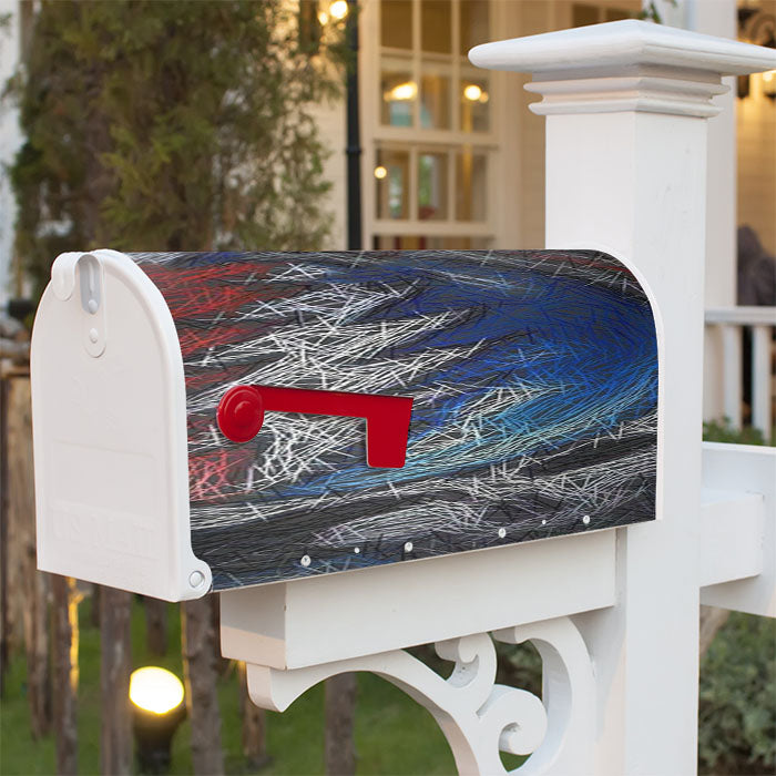 Grateful Dead Artwork Magnetic Mailbox Cover 18" X 21" Outdoor Decor