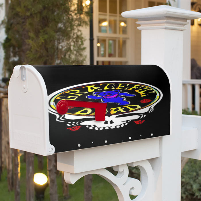 Grateful Dead Classic Rock Magnetic Mailbox Cover 18" X 21" Outdoor Decor
