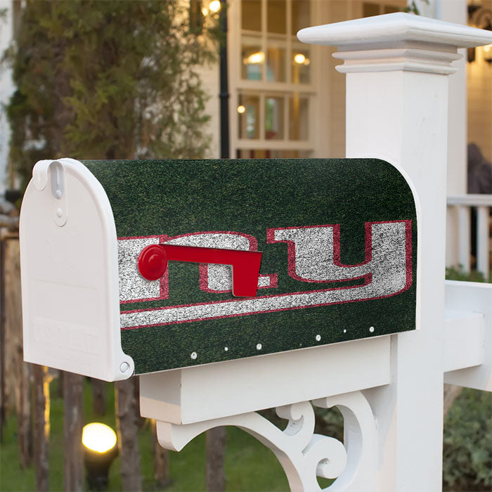 Green New York Giants Logo Magnetic Mailbox Cover 18" X 21" Outdoor Decor